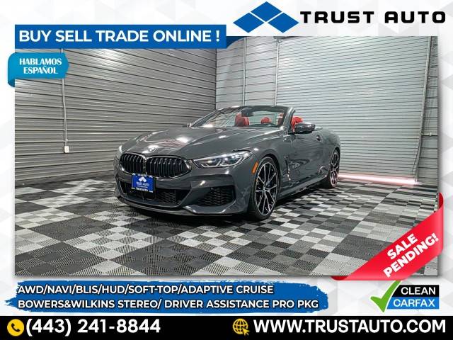 2019 BMW 8 Series M850i — Convertible — 59,882 mi — Sykesville, MD