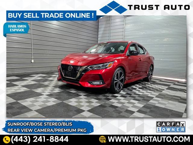 2023 Nissan Sentra SR — Sedan — 49,772 mi — Sykesville, MD