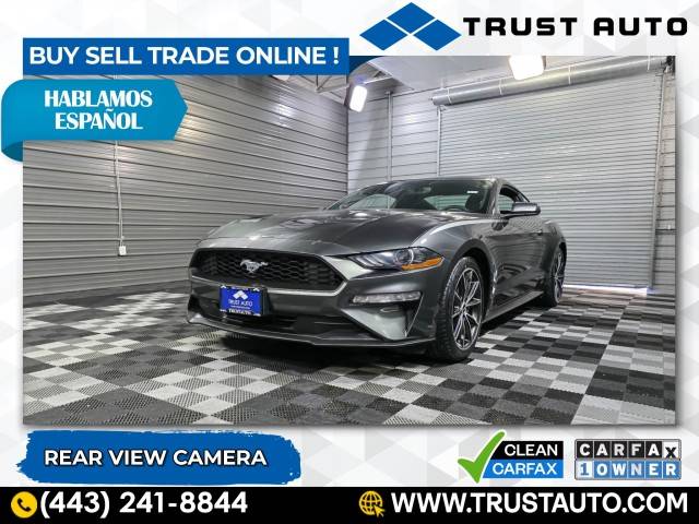 2019 Ford Mustang EcoBoost — Coupe — 28,944 mi — Sykesville, MD