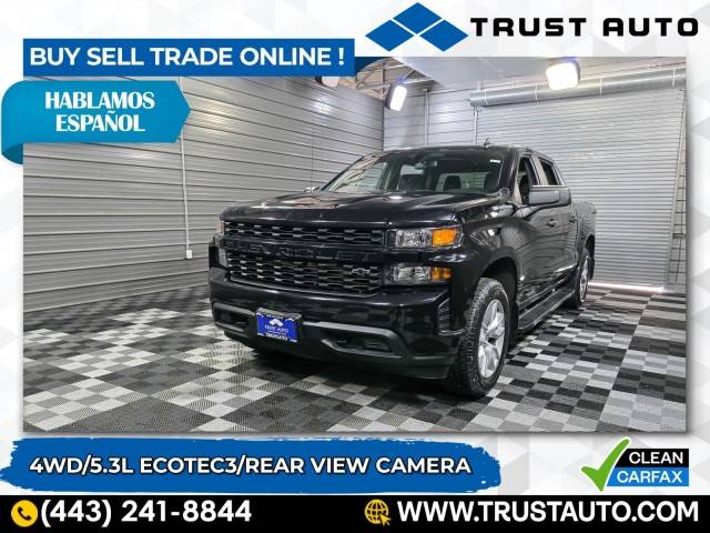 2021 Chevrolet Silverado 1500 Custom — Pickup Truck — 42,582 mi — Sykesville, MD
