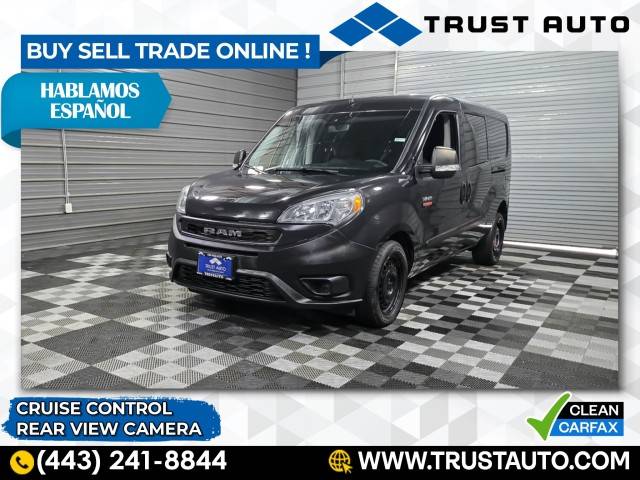2019 Ram ProMaster City Cargo Van Tradesman — Cargo Van — 28,021 mi — Sykesville, MD