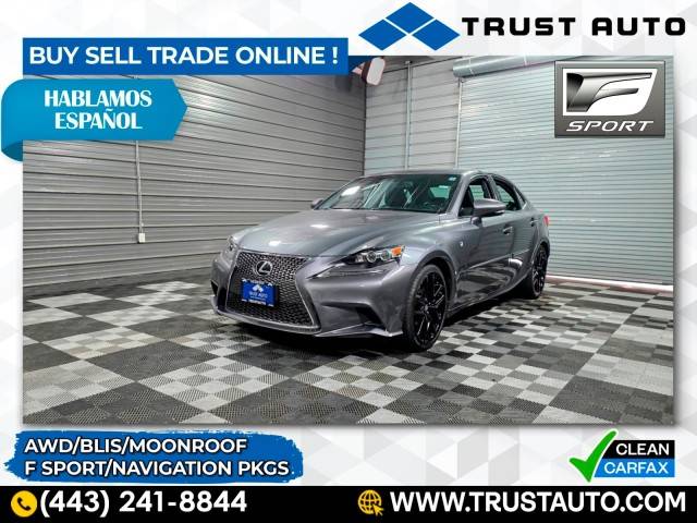 2014 Lexus IS IS 350 — Sedan — 42,000 mi — Sykesville, MD