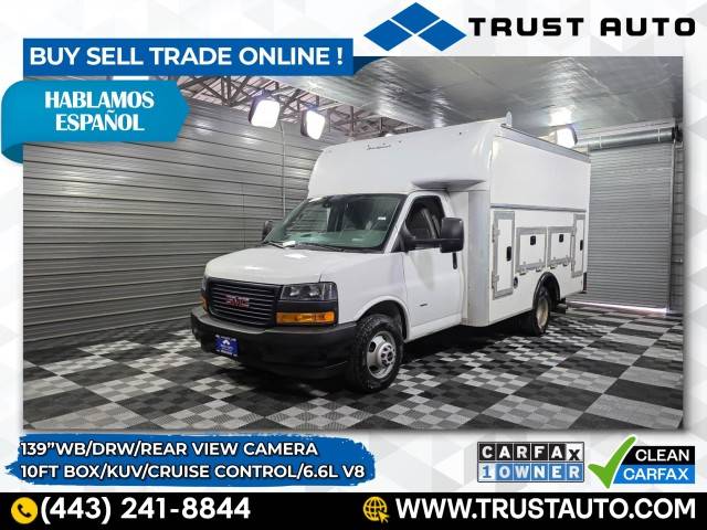 2021 GMC Savana Commercial Cutaway 3500 — Chassis Cab Truck — 27,792 mi — Sykesville, MD