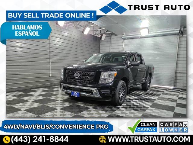 2021 Nissan Titan SV — Pickup Truck — 30,411 mi — Sykesville, MD
