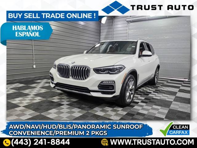 2019 BMW X5 40i — SUV — 35,797 mi — Sykesville, MD