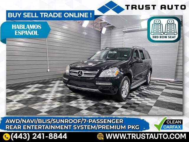 2012 Mercedes-Benz GL GL 450 — SUV — 109,855 mi — Sykesville, MD