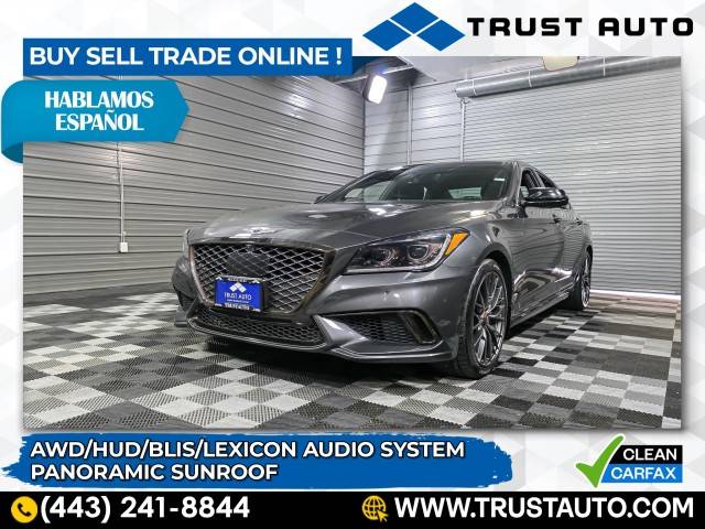 2019 Genesis G80 Sport — Sedan — 49,467 mi — Sykesville, MD