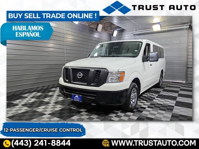 2014 Nissan NV Passenger S — Passenger Van — 87,690 mi — Sykesville, MD