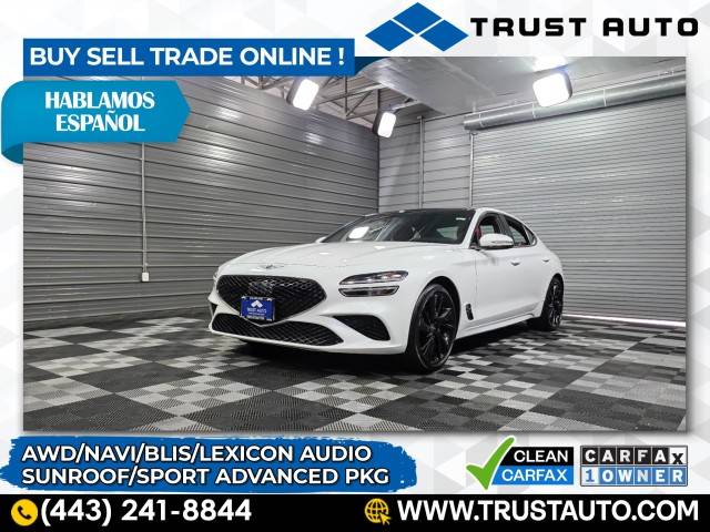 2023 Genesis G70 3.3T — Sedan — 40,330 mi — Sykesville, MD