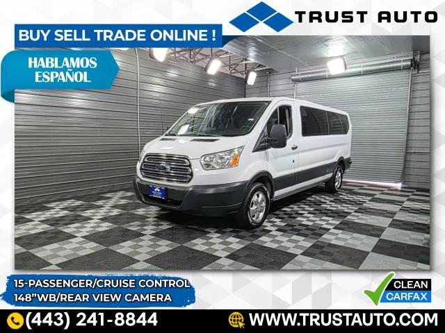 2016 Ford Transit Passenger Wagon T-350 XLT — Passenger Van — 74,917 mi — Sykesville, MD