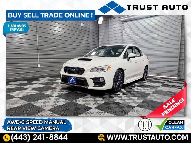 2021 Subaru WRX Standard — Sedan — 43,567 mi — Sykesville, MD