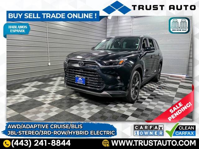 2024 Toyota Grand Highlander Hybrid Limited — SUV — 13,731 mi — Sykesville, MD