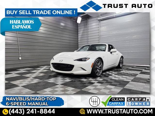 2022 Mazda MX-5 Miata Grand Touring — Convertible — 16,574 mi — Sykesville, MD