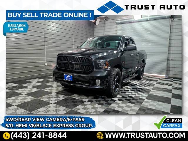 2017 Ram 1500 Express — Pickup Truck — 62,061 mi — Sykesville, MD