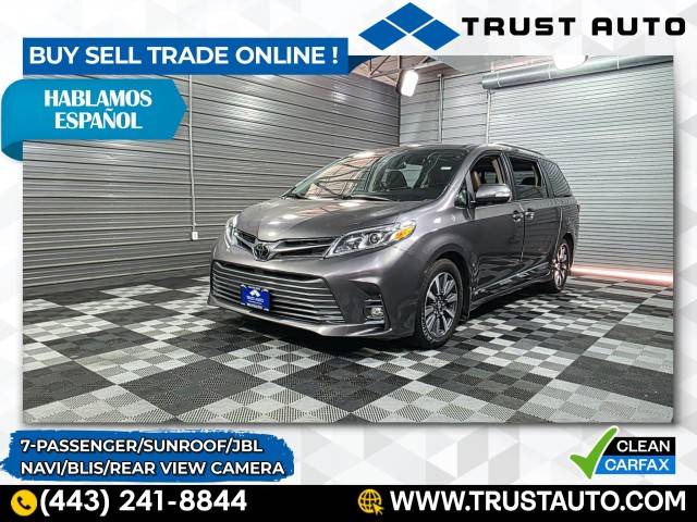 2020 Toyota Sienna Limited — Minivan — 64,024 mi — Sykesville, MD