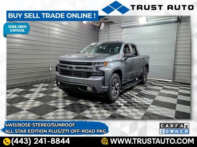 2021 Chevrolet Silverado 1500 RST — Pickup Truck — 38,001 mi — Sykesville, MD