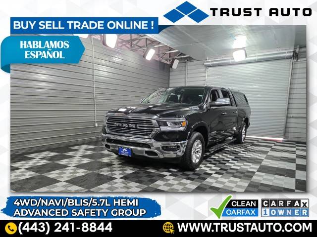 2019 Ram 1500 Laramie — Pickup Truck — 89,564 mi — Sykesville, MD