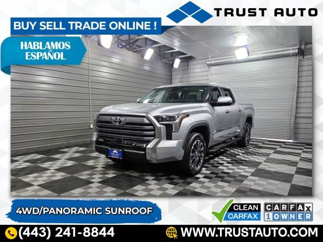 2023 Toyota Tundra Limited — Pickup Truck — 23,164 mi — Sykesville, MD
