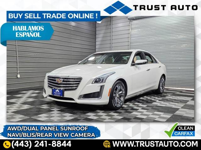 2019 Cadillac CTS Luxury — Sedan — 43,063 mi — Sykesville, MD