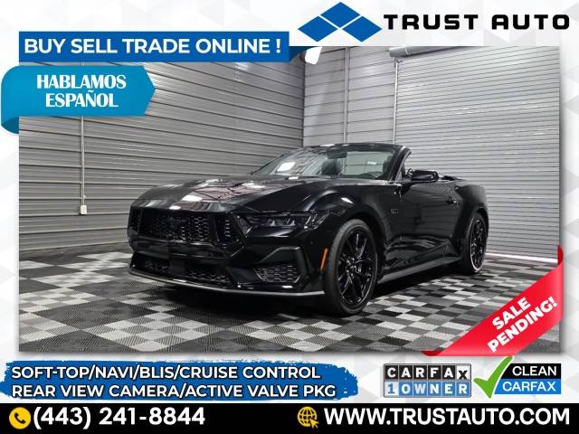 2025 Ford Mustang GT Premium — Convertible — 373 mi — Sykesville, MD