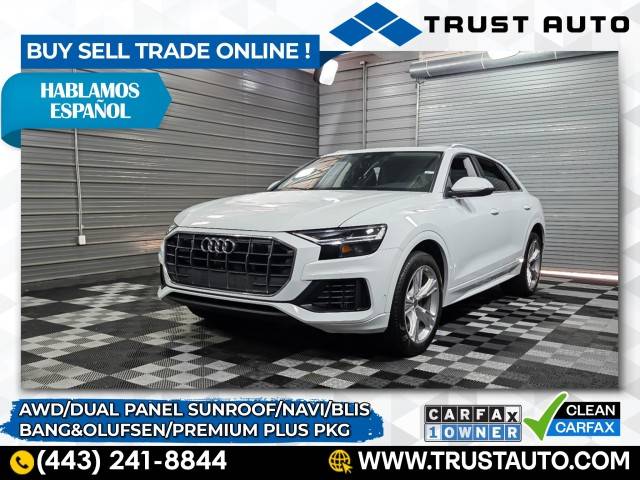 2022 Audi Q8 Premium Plus — SUV — 44,705 mi — Sykesville, MD