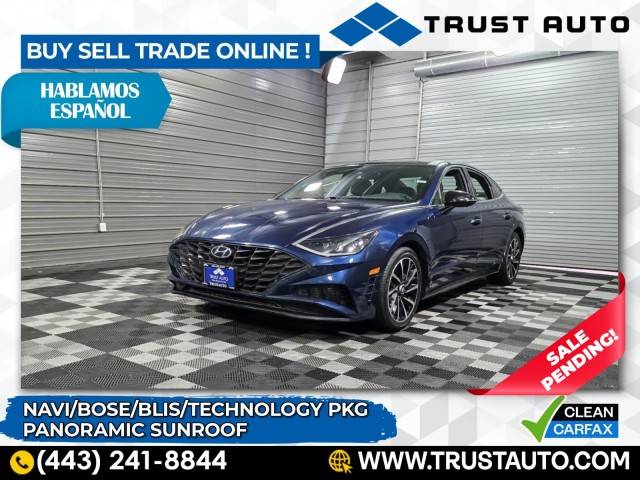 2020 Hyundai Sonata SEL Plus — Sedan — 103,422 mi — Sykesville, MD