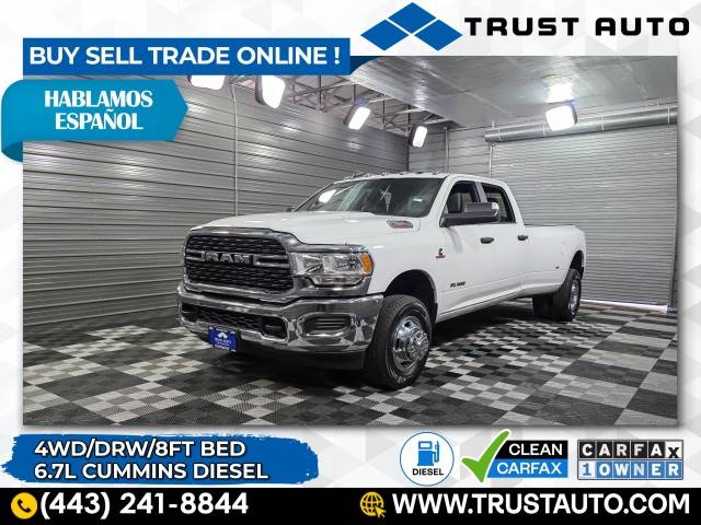 2022 Ram 3500 Big Horn — Pickup Truck — 52,645 mi — Sykesville, MD