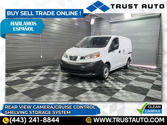 2019 Nissan NV200 Compact Cargo S — Cargo Van — 85,616 mi — Sykesville, MD