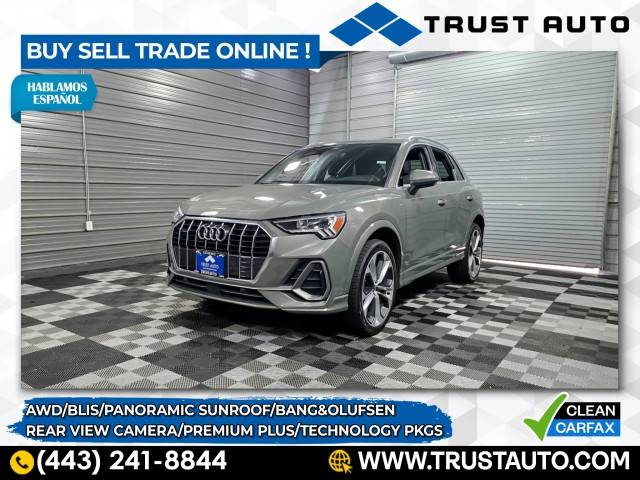 2021 Audi Q3 S line Premium Plus — SUV — 37,892 mi — Sykesville, MD
