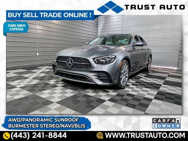2022 Mercedes-Benz E-Class E 350 — Sedan — 61,897 mi — Sykesville, MD