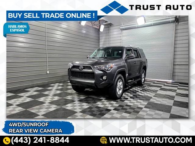 2018 Toyota 4Runner SR5 Premium — SUV — 38,007 mi — Sykesville, MD