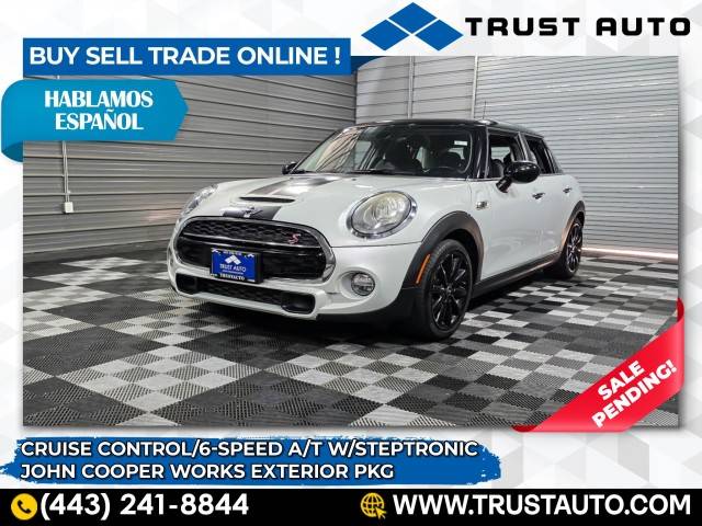 2016 MINI Hardtop Cooper S — Hatchback — 59,144 mi — Sykesville, MD