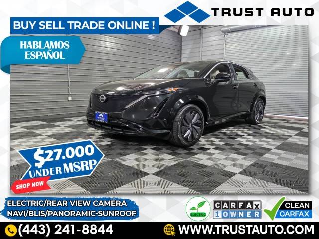 2023 Nissan Ariya Empower+ — SUV — 16,823 mi — Sykesville, MD