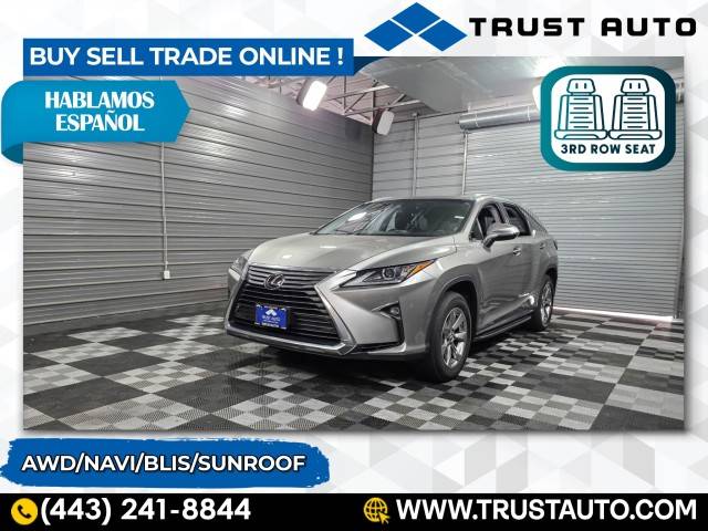 2018 Lexus RX RX 350L Premium — SUV — 53,052 mi — Sykesville, MD