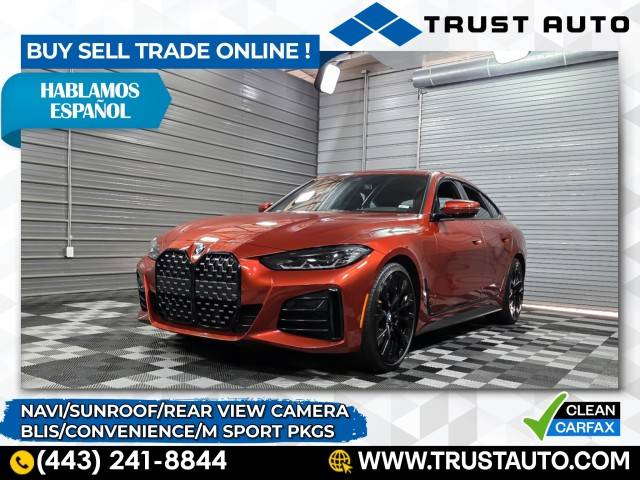 2022 BMW 4 Series 430i — Sedan — 27,204 mi — Sykesville, MD