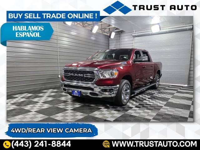 2022 Ram 1500 Big Horn — Pickup Truck — 36,352 mi — Sykesville, MD