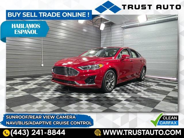 2020 Ford Fusion SEL — Sedan — 38,015 mi — Sykesville, MD
