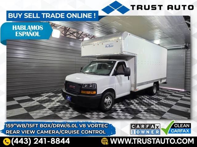 2019 GMC Savana Commercial Cutaway 3500 — Chassis Cab Truck — 59,985 mi — Sykesville, MD