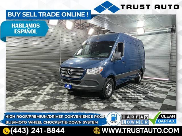 2020 Mercedes-Benz Sprinter Cargo Van 2500 — Cargo Van — 17,224 mi — Sykesville, MD