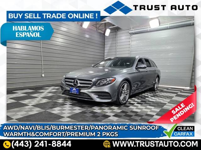 2018 Mercedes-Benz E-Class E 400 — Wagon — 49,773 mi — Sykesville, MD