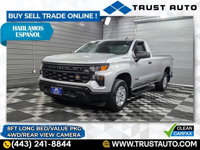 2022 Chevrolet Silverado 1500 WT — Pickup Truck — 38,023 mi — Sykesville, MD