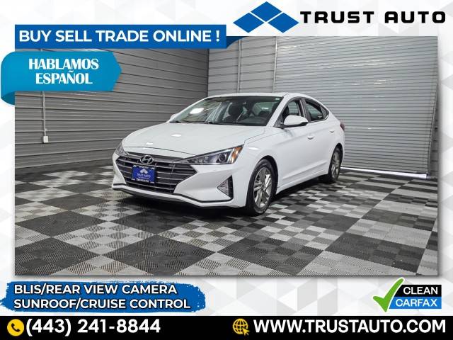 2019 Hyundai Elantra Value Edition — Sedan — 64,086 mi — Sykesville, MD