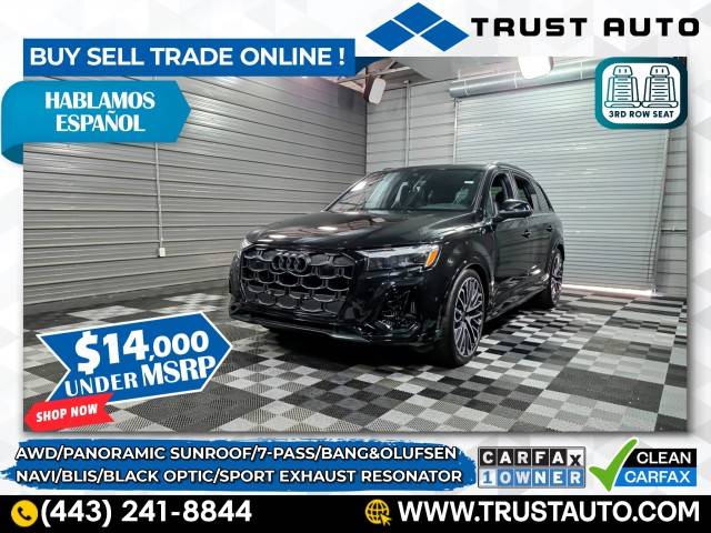 2025 Audi SQ7 Premium Plus — SUV — 5,623 mi — Sykesville, MD