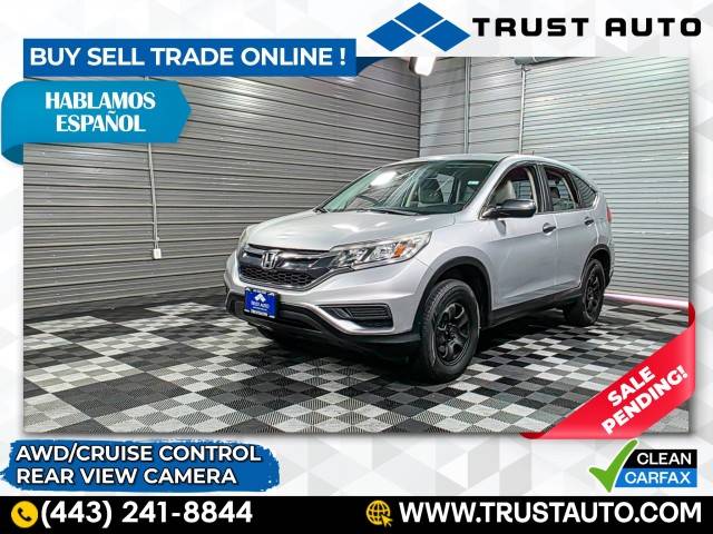 2015 Honda CR-V LX — SUV — 55,052 mi — Sykesville, MD