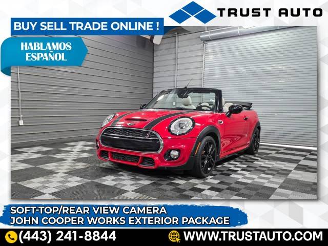 2016 MINI Convertible Cooper S — Convertible — 33,207 mi — Sykesville, MD