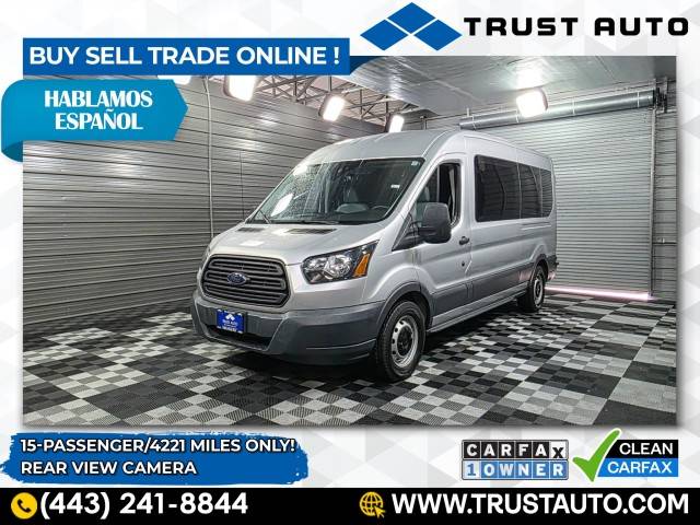 2018 Ford Transit Passenger Wagon T-350 XL — Passenger Van — 4,221 mi — Sykesville, MD