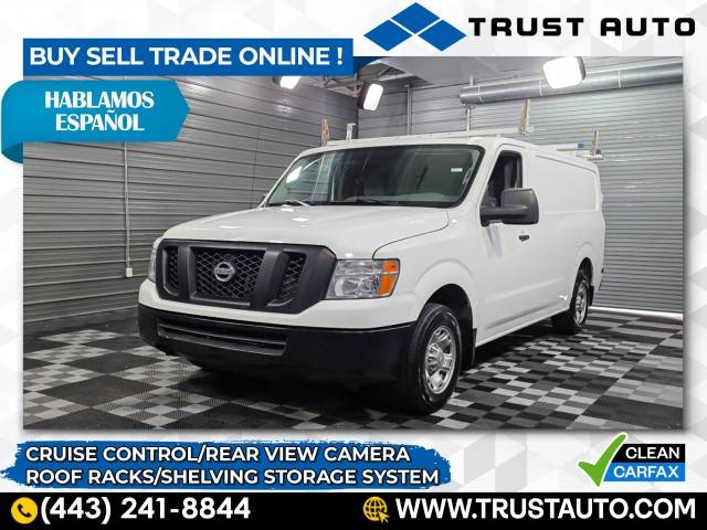 2018 Nissan NV Cargo NV2500 HD SV — Cargo Van — 74,581 mi — Sykesville, MD