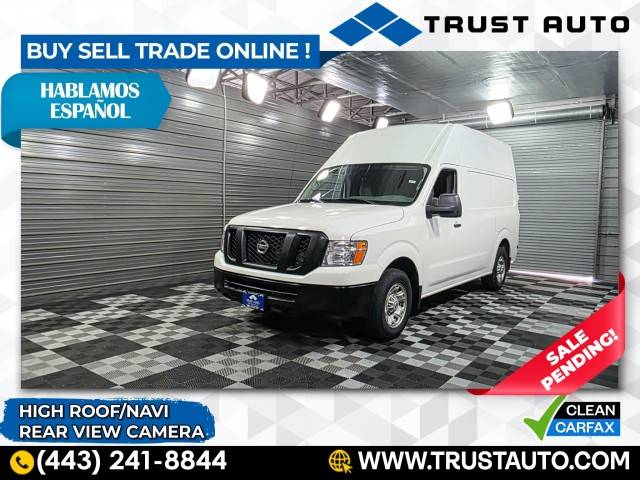 2021 Nissan NV Cargo NV2500 HD SV — Cargo Van — 27,247 mi — Sykesville, MD
