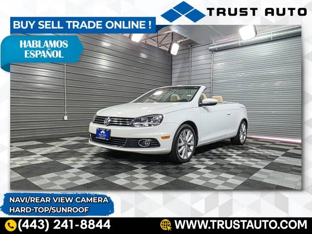 2016 Volkswagen Eos Komfort — Convertible — 37,171 mi — Sykesville, MD