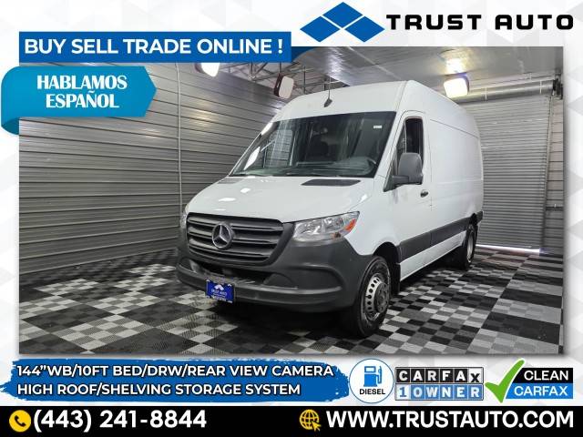 2021 Mercedes-Benz Sprinter Crew Van 3500 — Passenger Van — 68,498 mi — Sykesville, MD